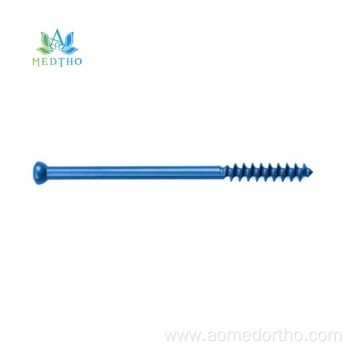 cancellous bone screw